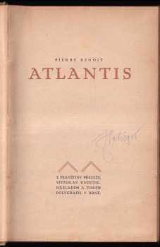 Pierre Benoit: Atlantis