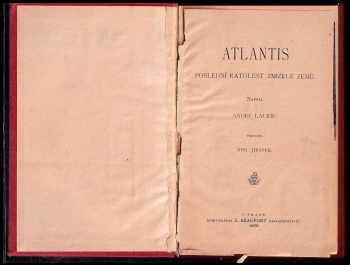 André Laurie: Atlantis : Poslední ratolest zmizelé země