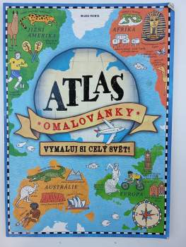 Atlas : omalovánky