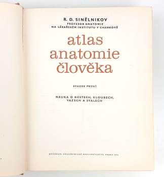 Rafail Davidovič Sinel'nikov: Atlas anatomie člověka