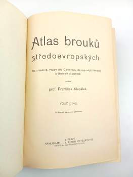 František Klapálek: Atlas brouků středoevropských