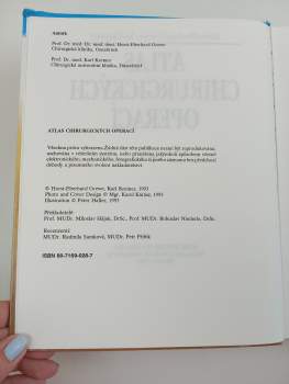 Horst-Eberhard Grewe: Atlas chirurgických operací