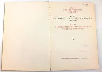 František Brückner: Atlas chorob a škůdců kulturních rostlin