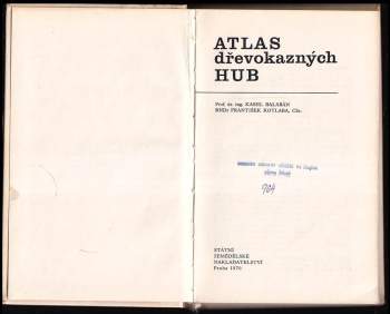 František Kotlaba: Atlas dřevokazných hub