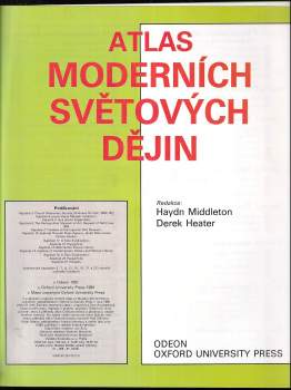 Atlas moderních světových dějin