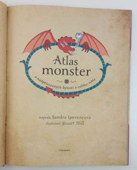 Sandra Lawrence: Atlas monster a nadpřirozených bytostí z celého světa
