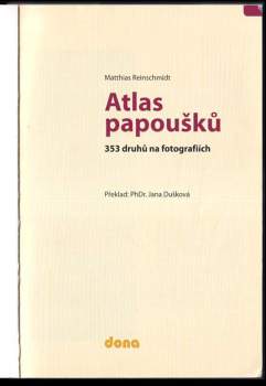 Matthias Reinschmidt: Atlas papoušků