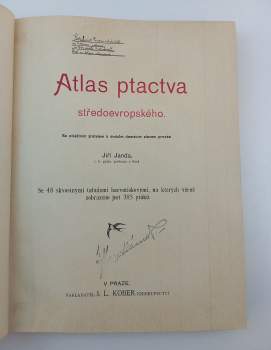 Jiří Janda: Atlas ptactva středoevropského