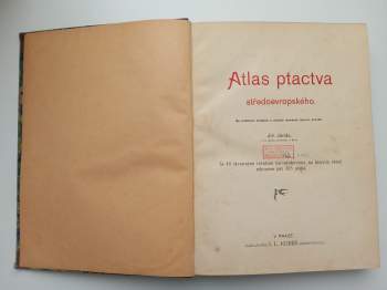 Jiří Janda: Atlas ptactva středoevropského