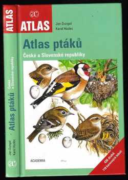 Atlas ptáků České a Slovenské republiky - Jan Dungel, Karel Hudec (2011, Academia) - ID: 1515892