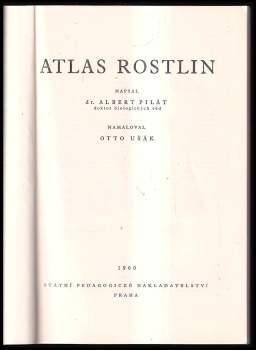 Albert Pilát: Atlas rostlin