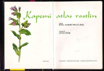 Albert Pilát: Kapesní atlas rostlin