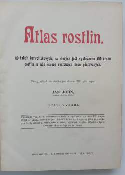 Jan John: Atlas rostlin