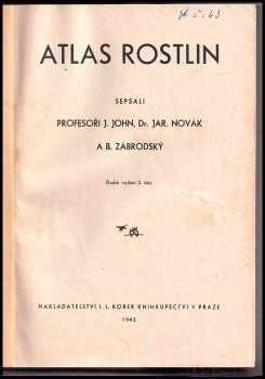 Jan John: Atlas rostlin