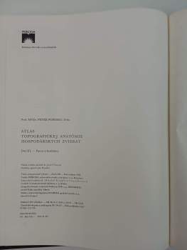 Peter Popesko: Atlas topografickej anatómie hospodárskych zvierat