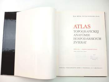 Peter Popesko: Atlas topografickej anatómie hospodárskych zvierat