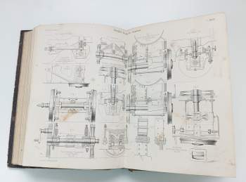 Edmung Heusinger von Waldegg: Atlas zu dem Handbuch für specielle Eisenbahn-Technik unter Mitwirkung von Fachgenossen - Dritter Band - Der Locomotivbau