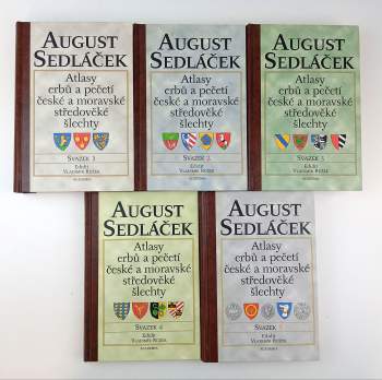 August Sedláček: Atlasy erbů a pečetí české a moravské středověké šlechty