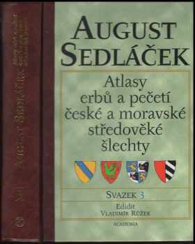 Atlasy erbů a pečetí české a moravské středověké šlechty