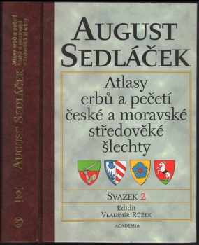 Atlasy erbů a pečetí české a moravské středověké šlechty