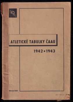 Atletické tabulky ČAAU 1942-1943