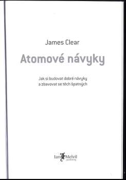 James Clear: Atomové návyky