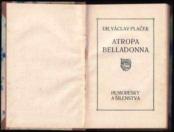 Václav Plaček: Atropa belladonna