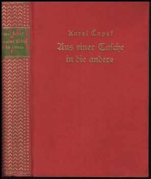 Karel Čapek: Aus einer Tasche in die andere