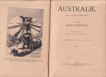 Josef Kořenský: Australie