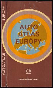 Auto atlas Europy - Marta Hajčíková (1982, Slovenská kartografia) - ID: 835706