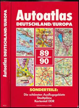 Autoatlas Deutschland/Europa 89/90
