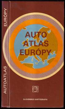 Autoatlas Európy (1982, Slovenská kartografia) - ID: 761195