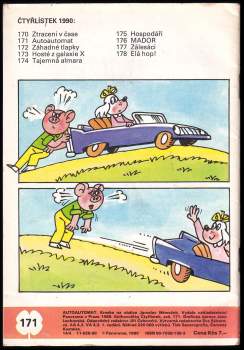 Ljuba Štíplová: Autoautomat - Čtyřlístek 171