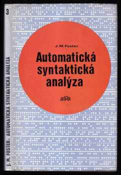 J. M Foster: Automatická syntaktická analýza