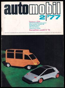 Automobil - časopis federálního ministerstva všeobecného strojírenství  - ročník XXI. - čísla 2, 4, 5, 8, 9, 10, 12