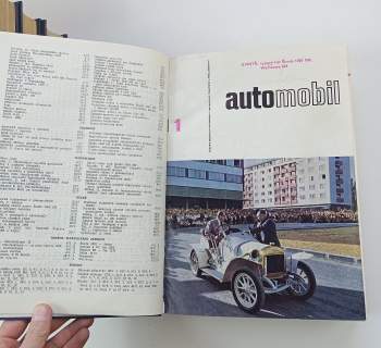 Miroslav Hochmann: Automobil - časopis ministerstva automobilového průmyslu zemědělských strojů - ročníky 1 - 10 - 10 KOMPLETNÍCH ROČNÍKŮ