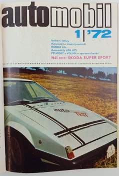 Automobil, KOMPLETNÍ ROČNÍK XVI