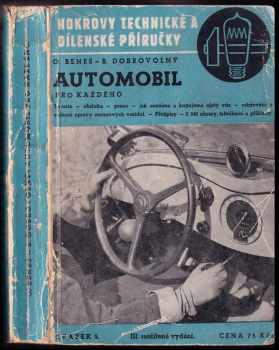 Bohumil Dobrovolný: Automobil pro každého