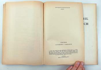 Josef Fronk: Automobil v obrazech