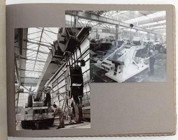 Automobilní jeřáby, portálové jeřáby na pneumatikách, zařízení pro uhelné a rudné doly, ocelové konstrukce - ČKD Praha o.p., Švermovy závody Slaný