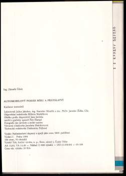 Zdeněk Čížek: Automobilový pohár míru a přátelství