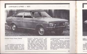 Stanislav Minářík: Automobily 1966-1985