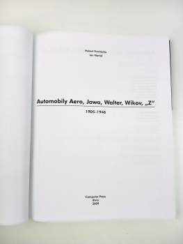 Hubert Procházka: Automobily Aero, Jawa, Walter, Wikov, "Z"