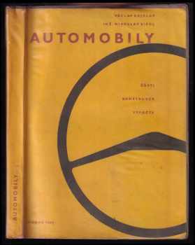 Václav Kejzlar: Automobily - části, konstrukce, výpočty - učební text pro 3 ročník středních průmyslových škol, studijní obor 102-03/2 provoz a ekonomika automobilové dopravy.