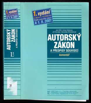 Autorský zákon a předpisy související