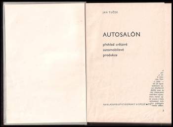 Jan Tuček: Autosalón