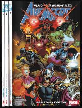 Avengers 1 - 3 - Poslední návštěva + Světové turné + Válka upírů - Jason Aaron, Jason Aaron, Jason Aaron, Jason Aaron (2019, Crew) - ID: 654977