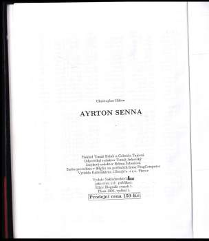Christopher Hilton: Ayrton Senna