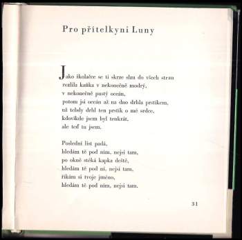František Hrubín: Až do konce lásky