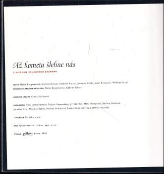 Až kometa šlehne nás